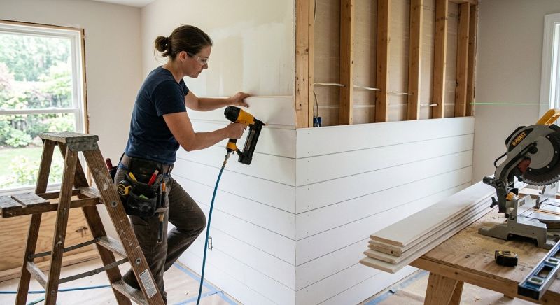 Wood Siding Installation
