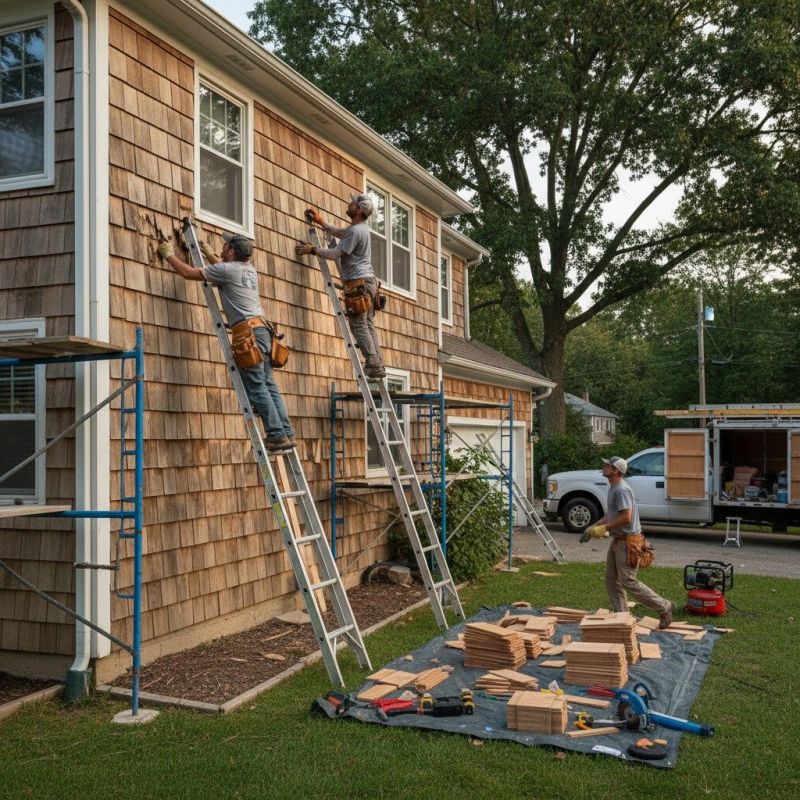 Shiplap Siding Installation
