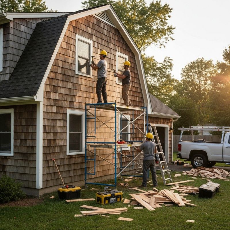 Shiplap Siding Installation