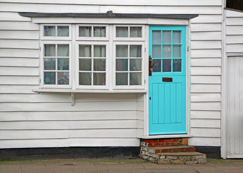 Close-up of Shiplap Boards
